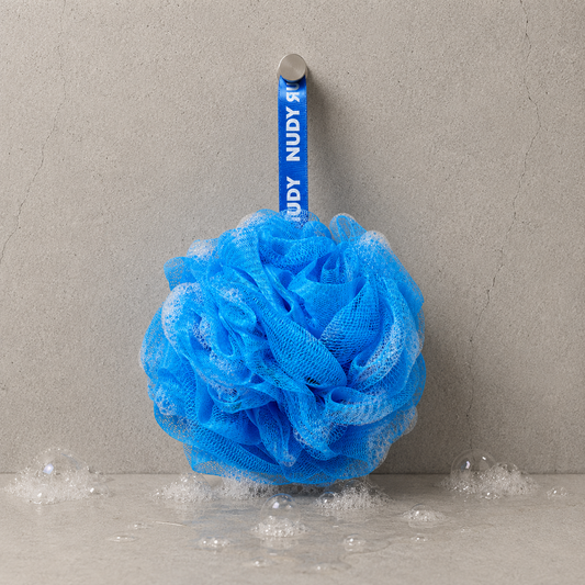 Nudy Rudy Shower Puff