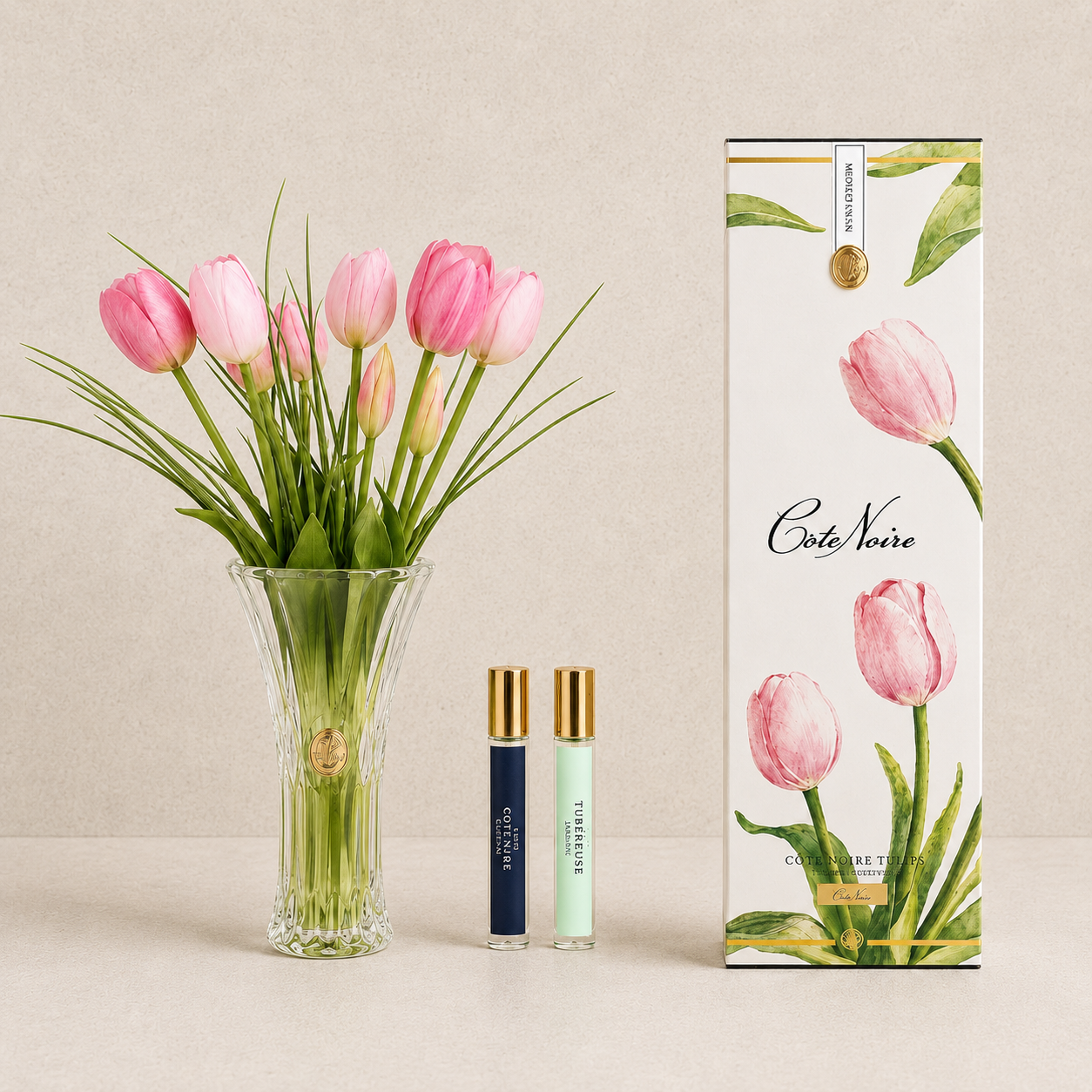 Cote Noire Charente Tulips | Pink
