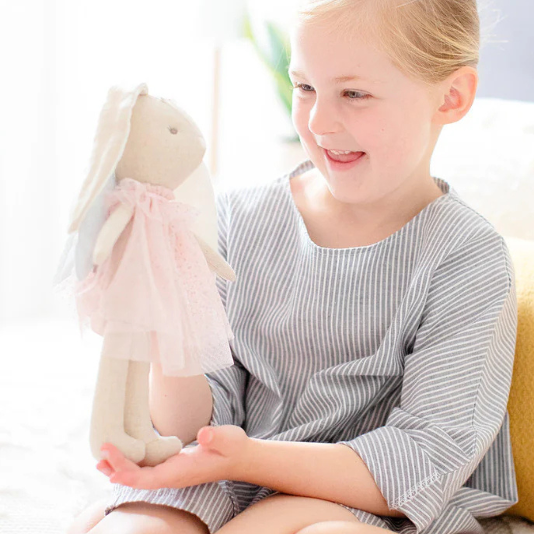 Mini Angel Bunny Pink