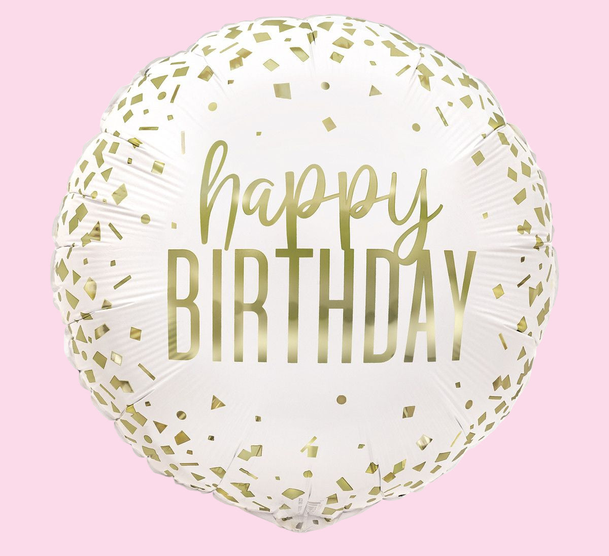 Gold Confetti Birthday