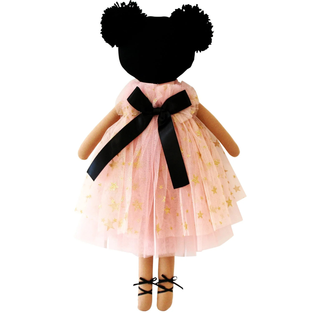 Alimrose Halle Ballerina Doll (Light Brown & Ebony