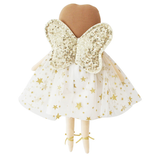 Holly Fairy Ivory Gold