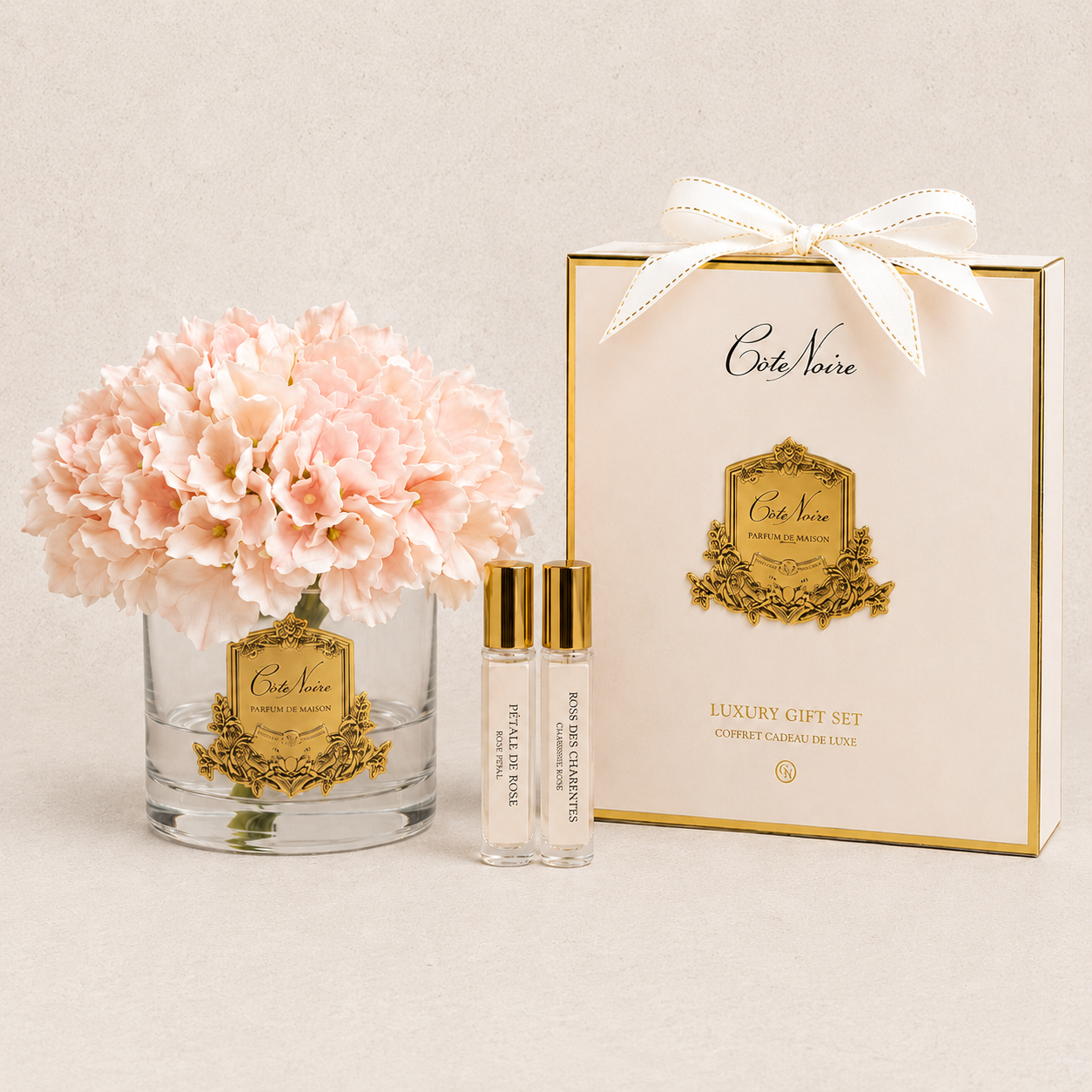 Cote Noire Perfumed Natural Touch Hydrangea | Pink Blush