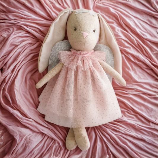 Mini Angel Bunny Pink