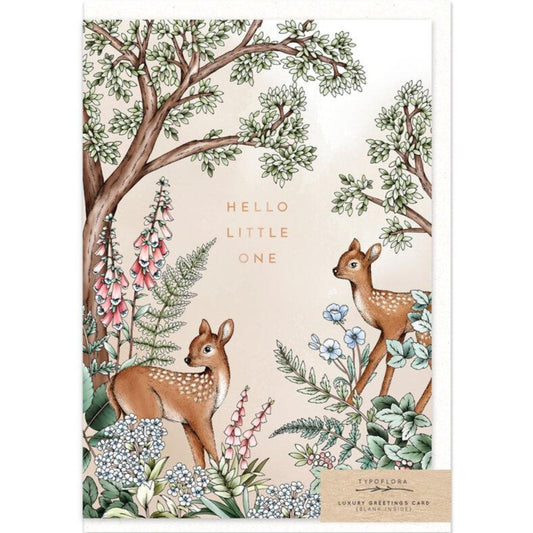 Deer Baby Card