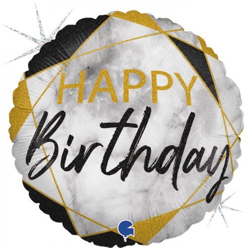 Black Marble Birthday