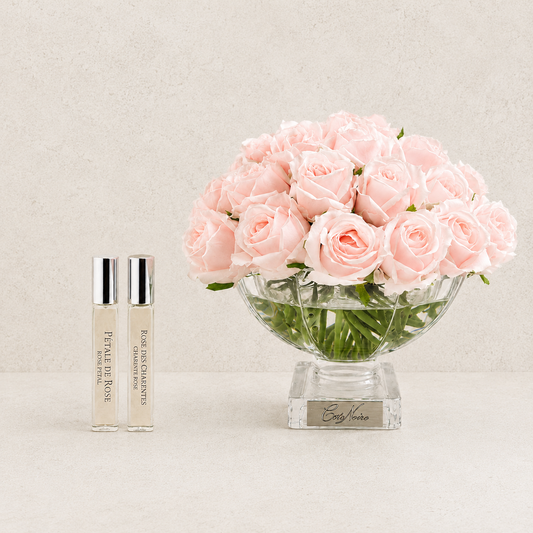 Cote Noire Luxury 37 Rose Bud Bouquet | French Pink