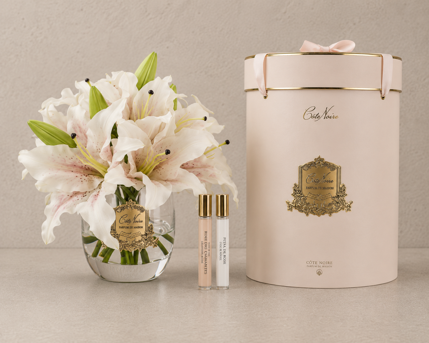 Cote Noire Heritage Lily Bouquet Pink