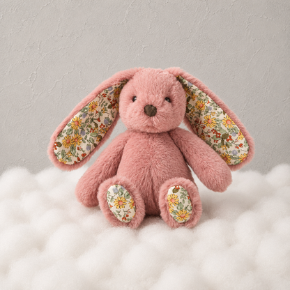 Mini Bunny Floral Rattle | Jiggle & Giggle