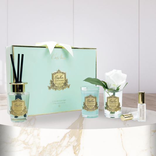 Cote Noire - Luxury Gift Set - Tiffany Blue - Persian Lime