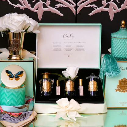 Cote Noire - Luxury Gift Set - Tiffany Blue - Persian Lime
