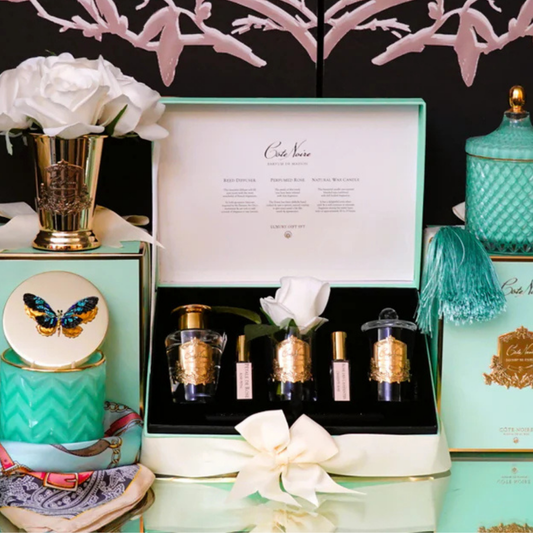 Cote Noire - Luxury Gift Set - Tiffany Blue - Persian Lime