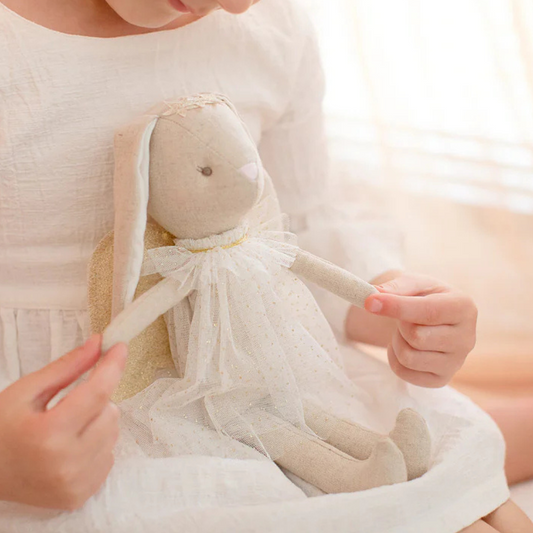 Mini Angel Bunny Ivory