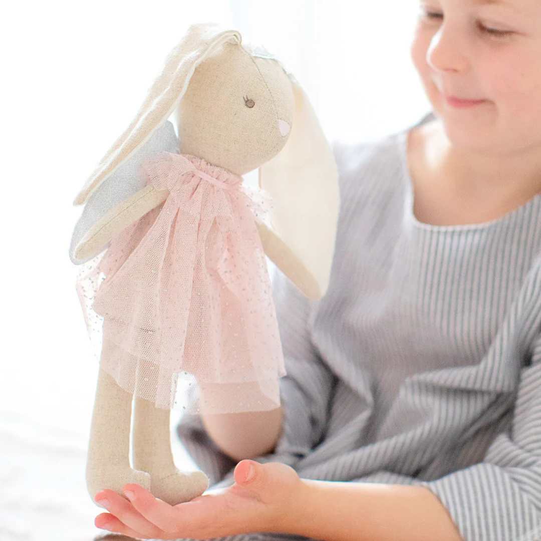 Mini Angel Bunny Pink