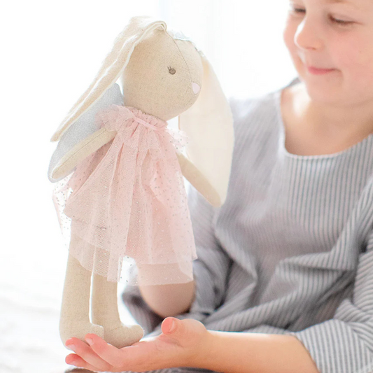 Mini Angel Bunny Pink