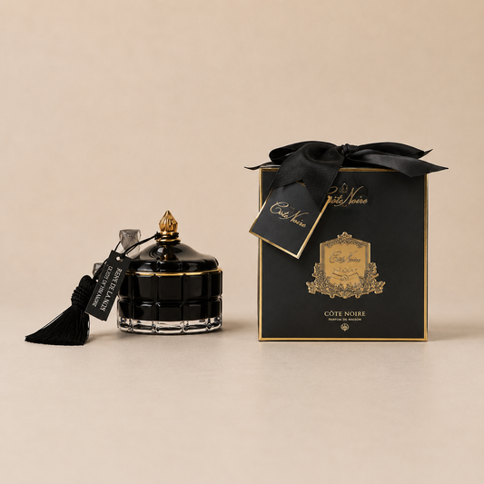 Cote Noire Round Art Deco Candle