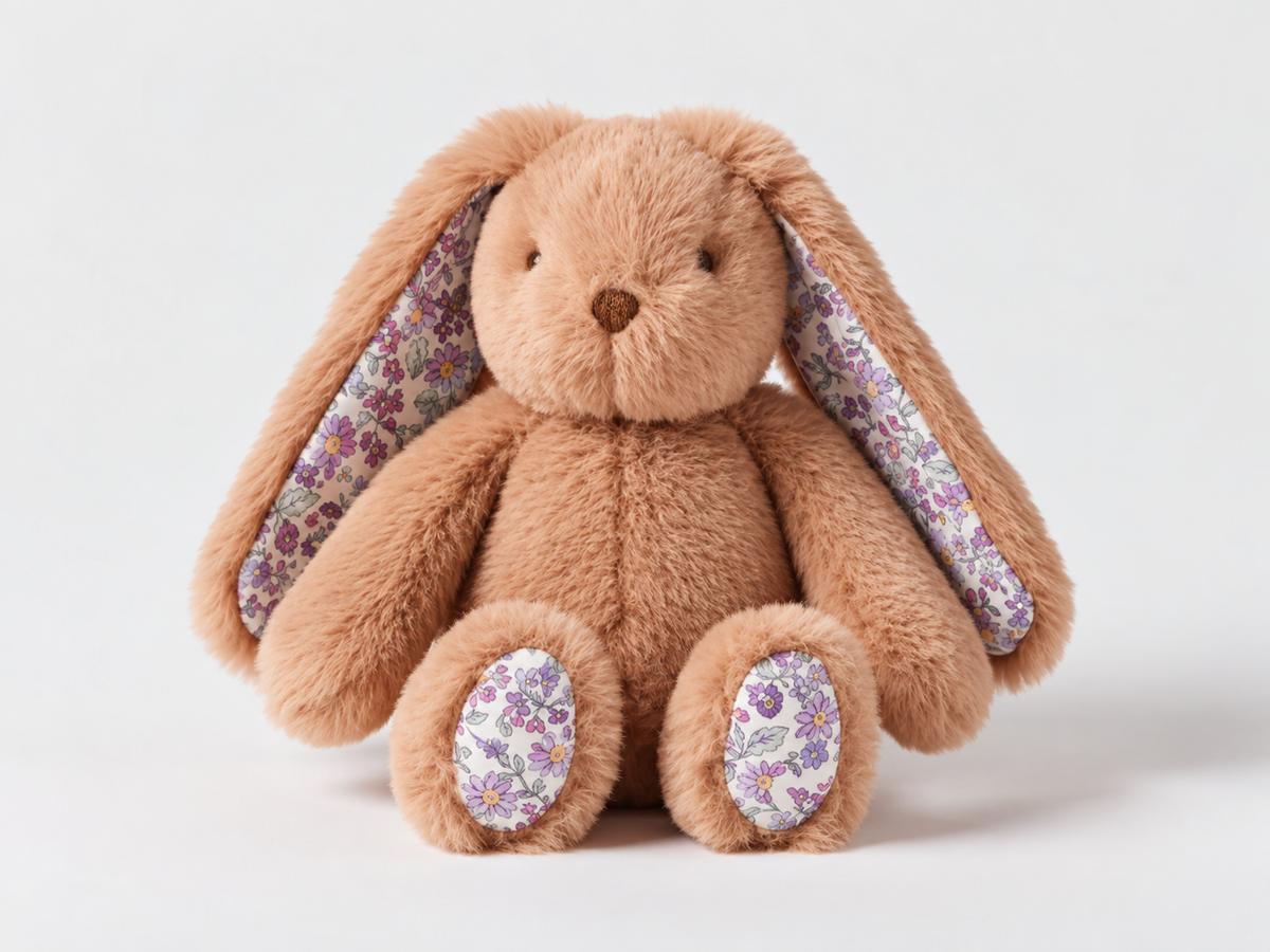 Mini Bunny Floral Rattle | Jiggle & Giggle