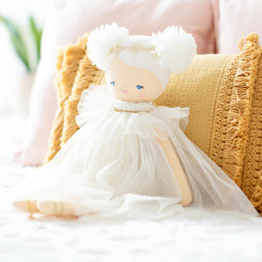 Ava Angel Doll  Ivory Gold