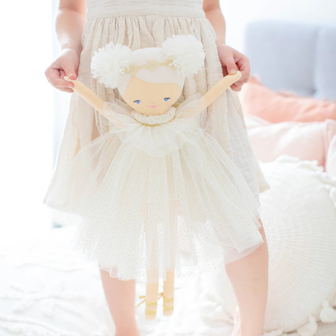 Ava Angel Doll  Ivory Gold