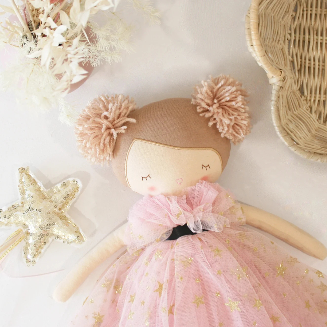 Alimrose Halle Ballerina Doll (Fair & Strawberry Blonde)