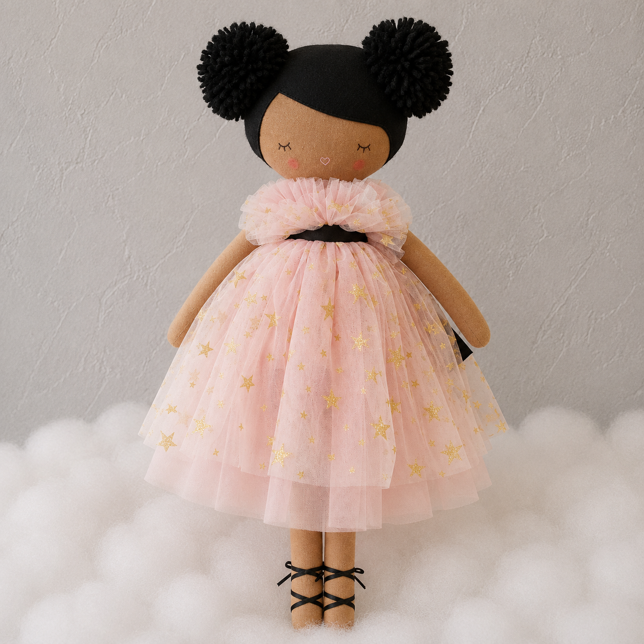 Alimrose Halle Ballerina Doll (Light Brown & Ebony