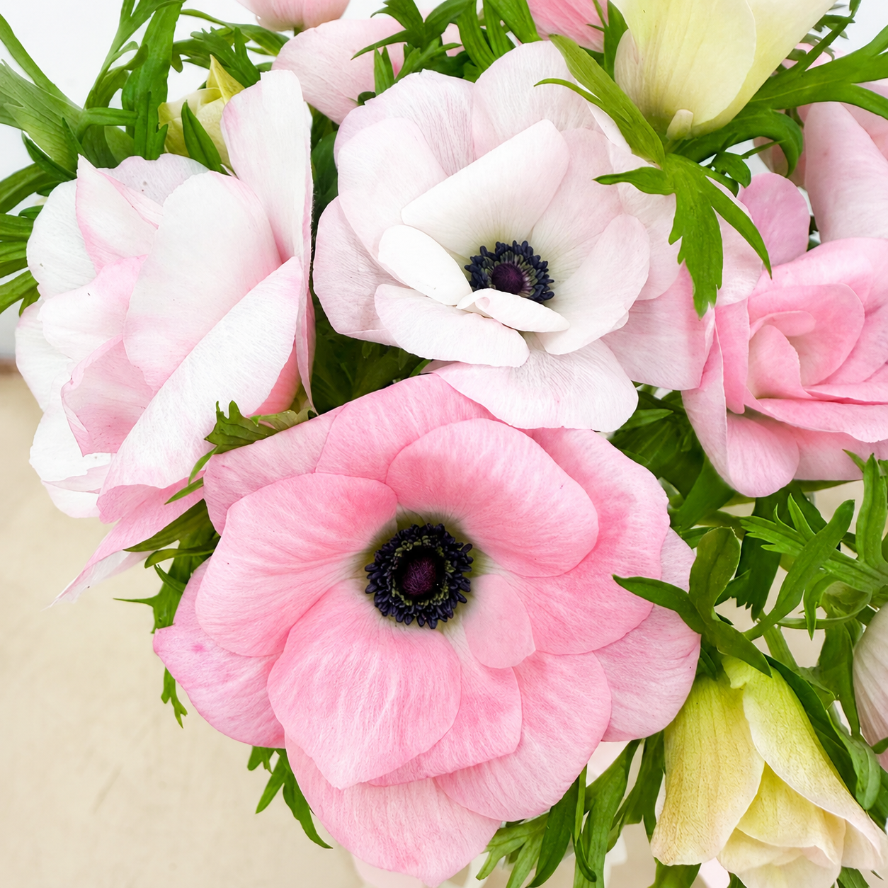 Five Acre Florets Anemone Vase