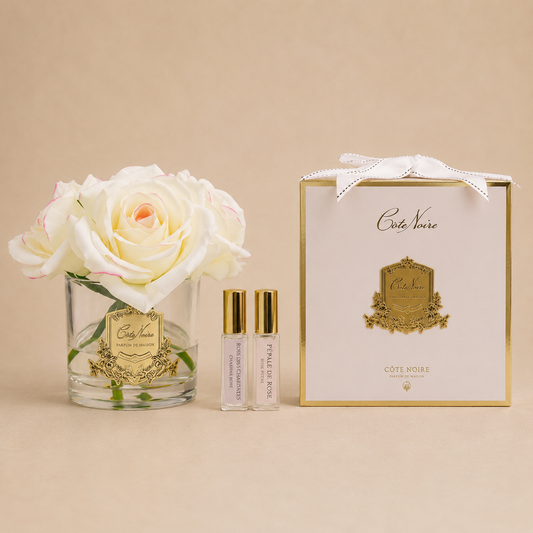 Cote Noire Perfumed Roses Five Heads | Pink Blush