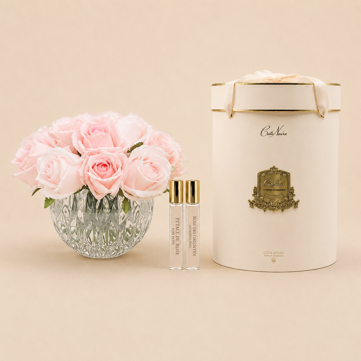 Cote Noire Luxury Round Perfumed Roses