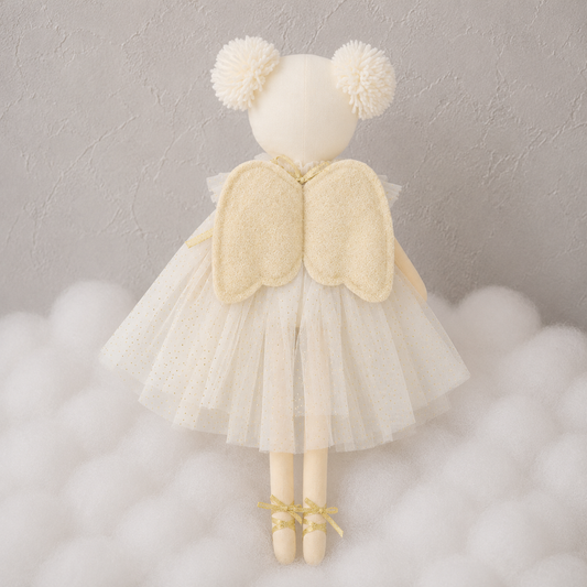 Ava Angel Doll  Ivory Gold