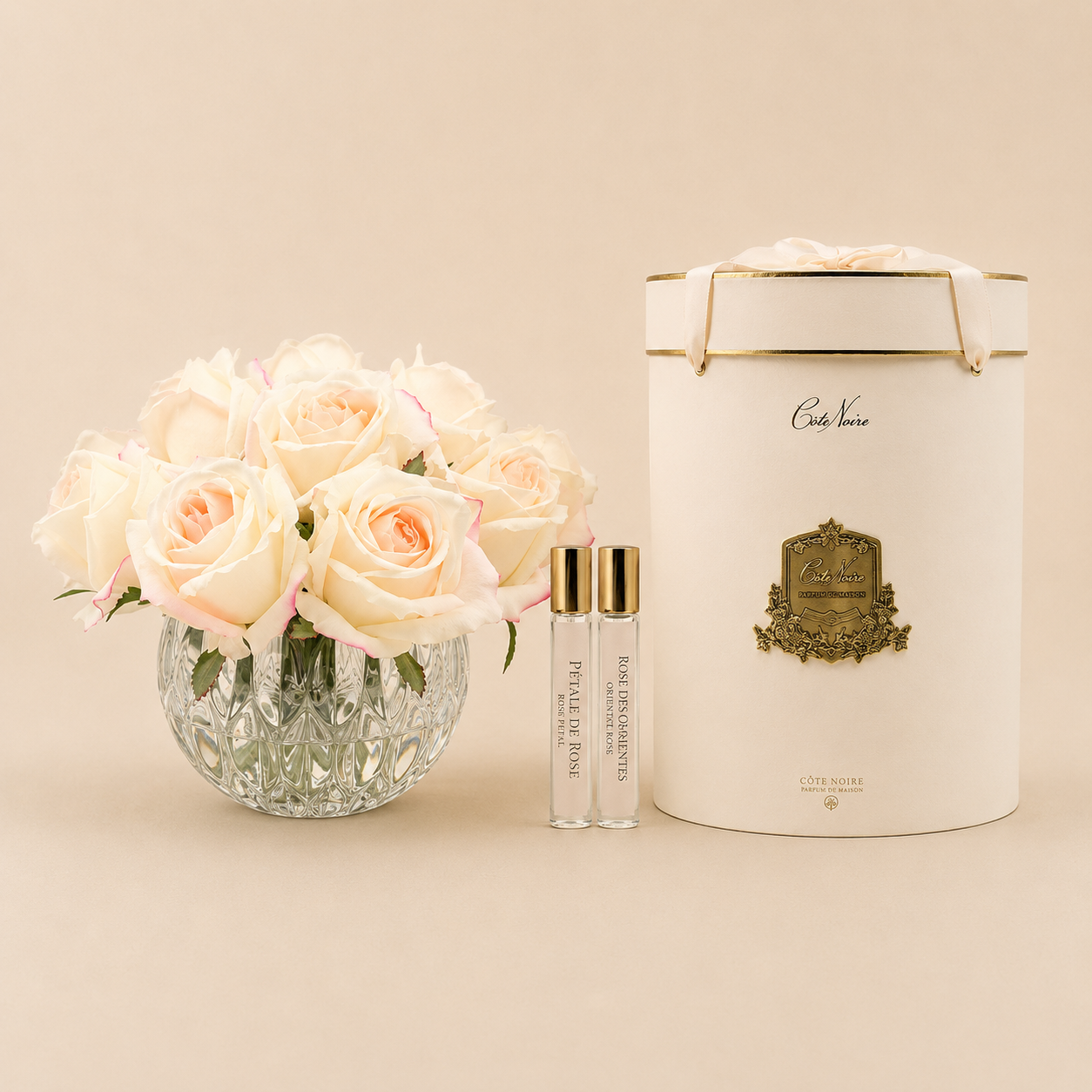 Cote Noire Luxury Round Perfumed Roses