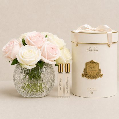Cote Noire Luxury Round Perfumed Roses