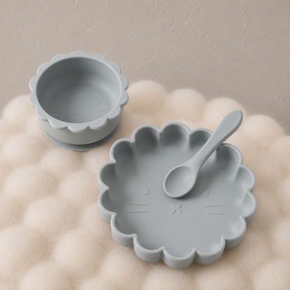Henny Silicone Dining Set | Nordic Kids