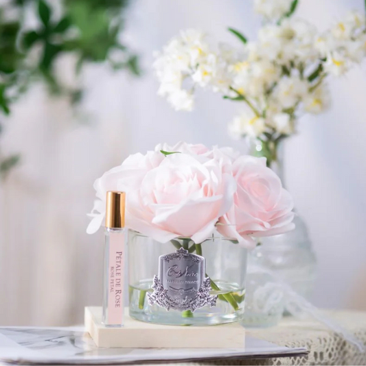 Cote Noire Perfumed Natural Touch 5 Roses - Clear - French Pink
