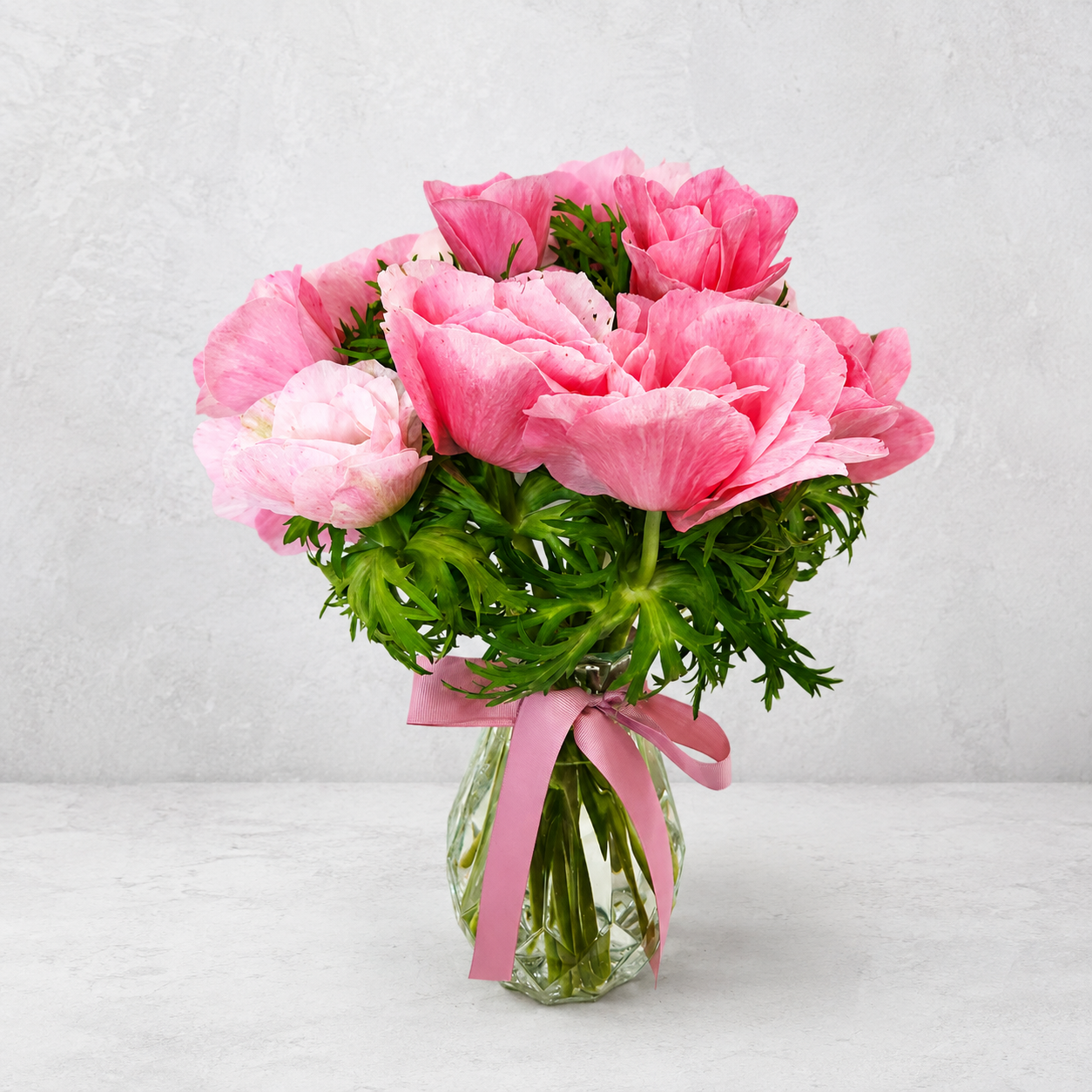 Five Acre Florets Anemone Vase