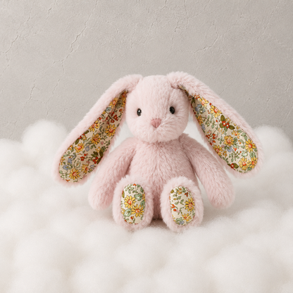 Mini Bunny Floral Rattle | Jiggle & Giggle