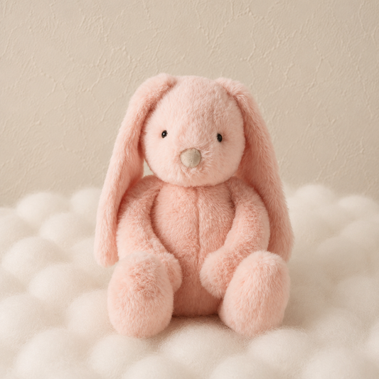 Peach Bunny Medium | Jiggle & Giggle
