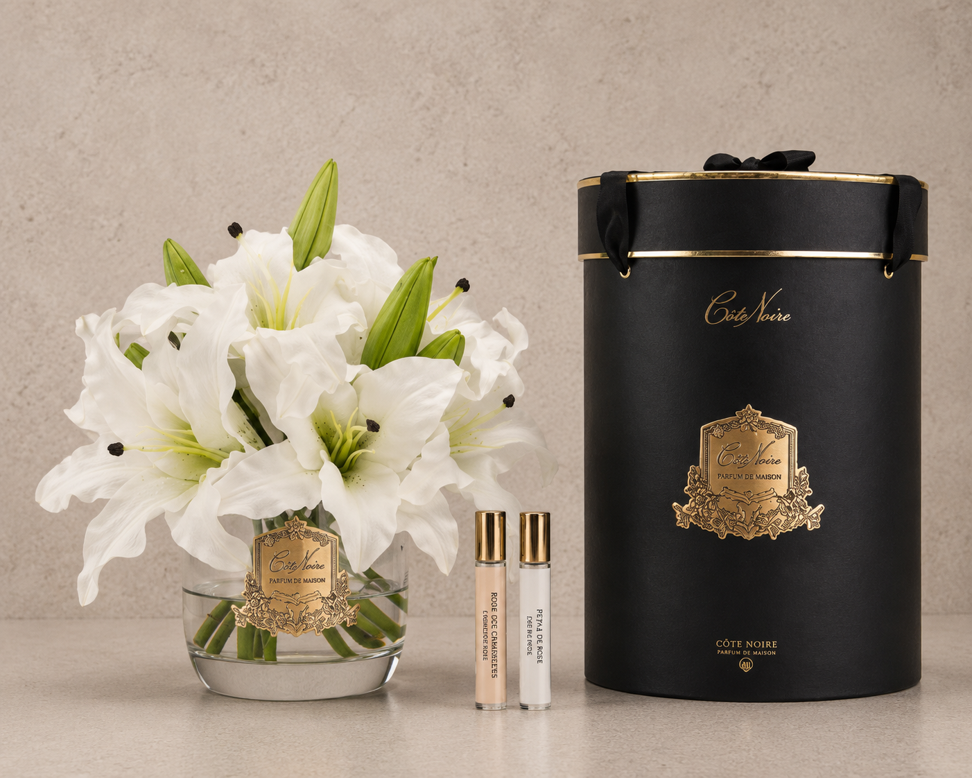 Cote Noire Heritage Lily Bouquet White