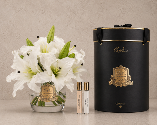 Cote Noire Heritage Lily Bouquet White