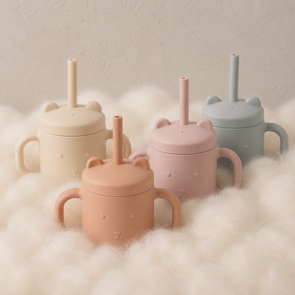 Henny Silicone Sippy Cup | Nordic Kids