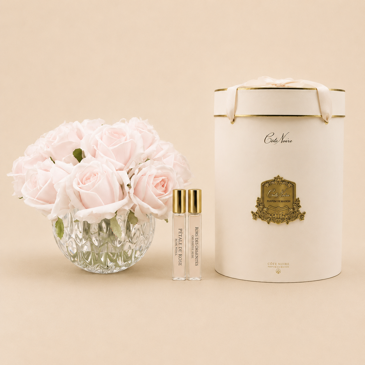 Cote Noire Luxury Round Perfumed Roses