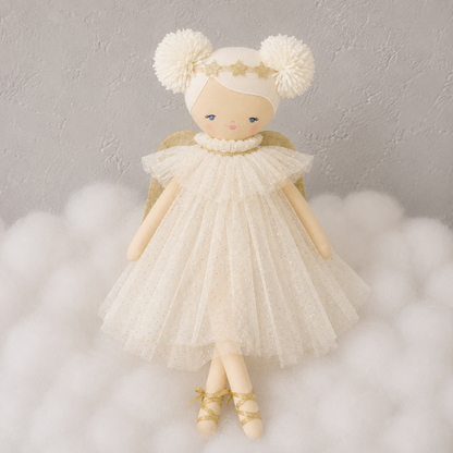 Ava Angel Doll  Ivory Gold