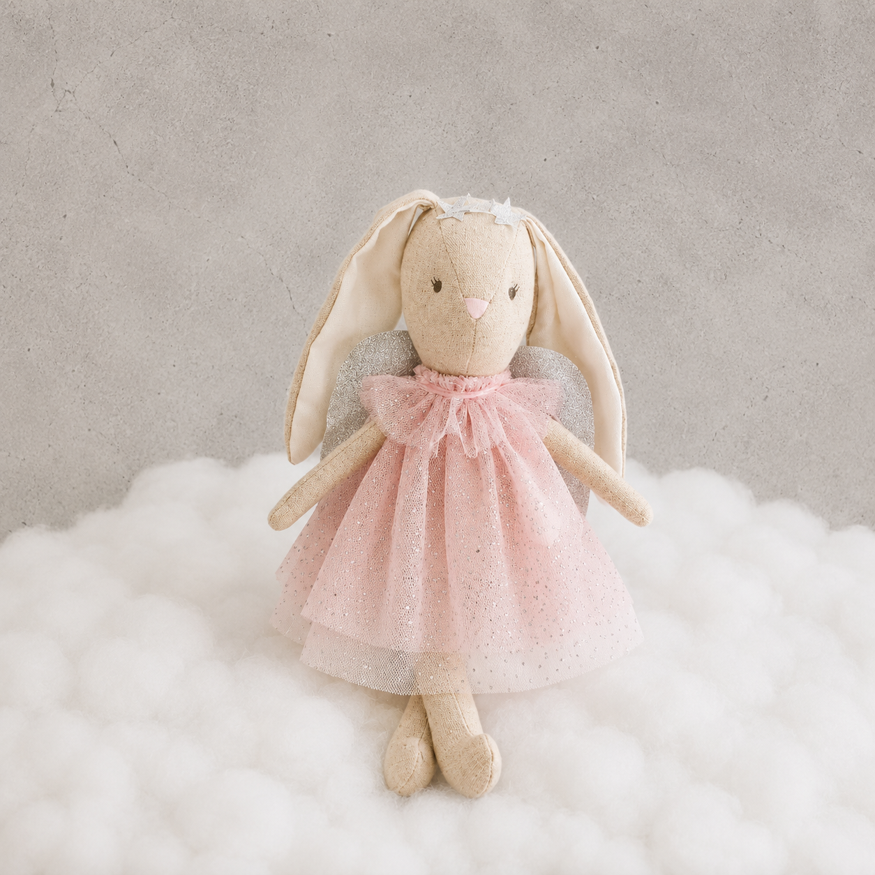 Mini Angel Bunny Pink