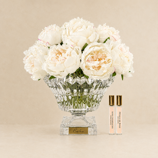 Cote Noire - Bordeaux - Blush Peonies