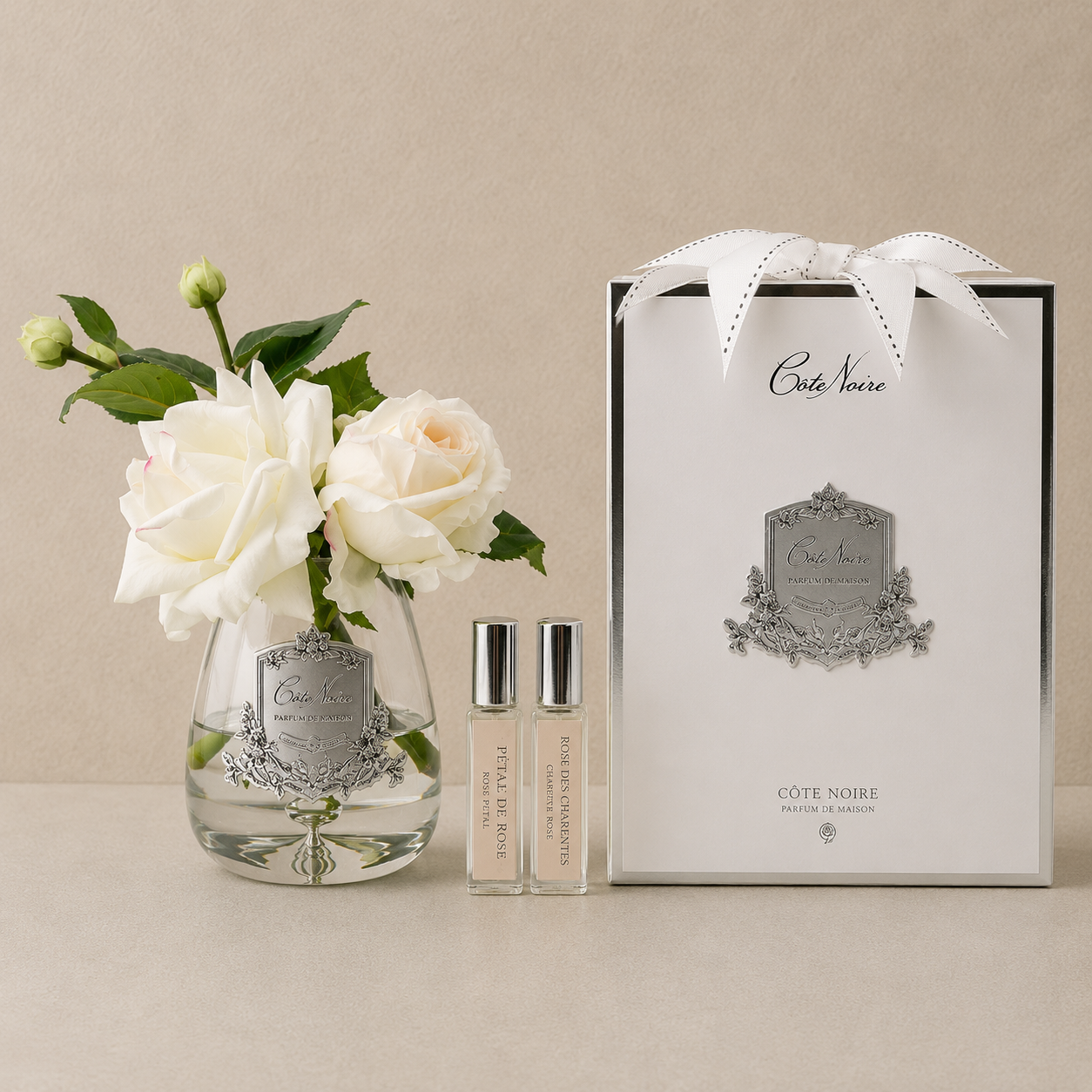 Cote Noire Tea Rose Bouquet | Pink Blush
