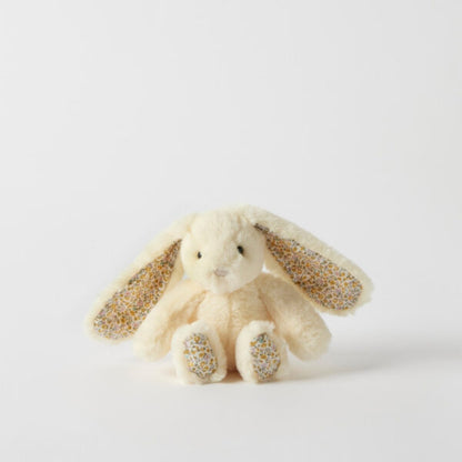Floral Lemon Bunny Rattle | Jiggle & Giggle