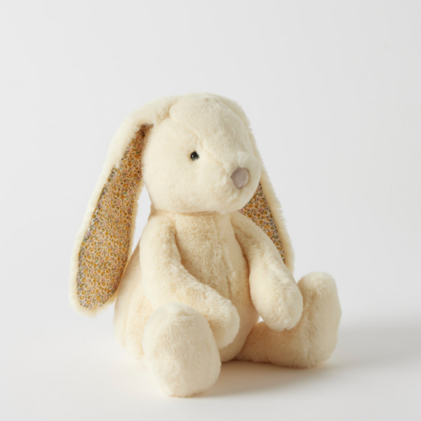 Floral Lemon Bunny Medium | Jiggle & Giggle