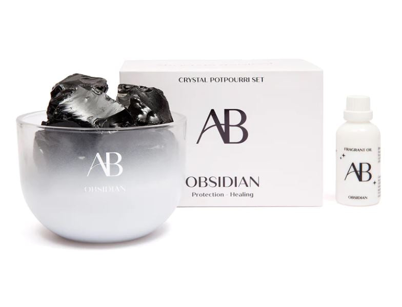 Aromabotanical | Obsidian Crystal